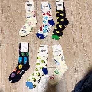 Happy Socks unisex  Fun Cartoon Socks Collection